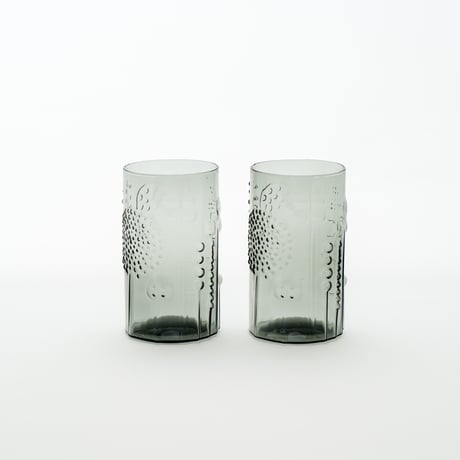 Nuutajarvi｜Flora｜tumbler φ5.7cm｜gray