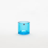 Iittala｜Kivi｜candle holder｜sky blue