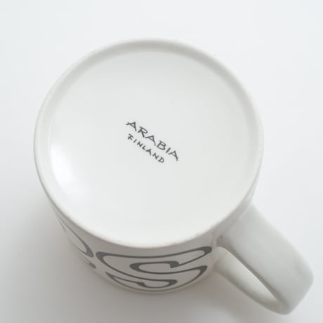 Arabia｜Sauna｜mug φ9.4cm｜black