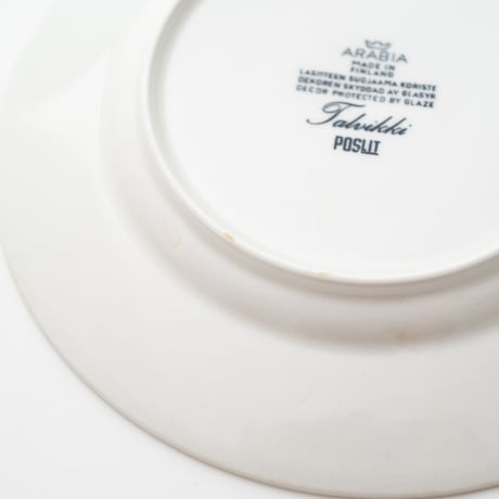 Arabia｜Talvikki｜plate φ17cm