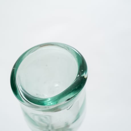 Nuutajarvi｜19th century｜glass bottle H19.5cm