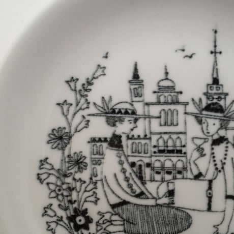 Arabia｜Emilia｜picnic｜plate 9.5cm