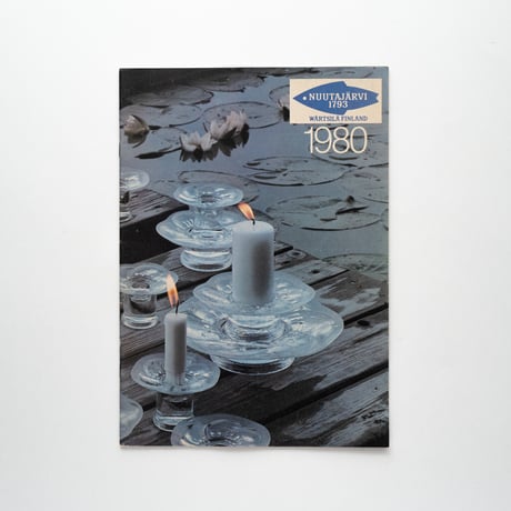 ヌータヤルヴィ社の製品カタログ(1980年)｜Nuutajärvi 1980
