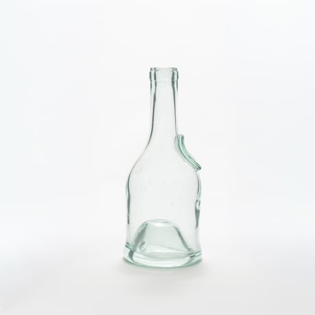 Nuutajarvi｜19th century｜glass bottle H19.5cm