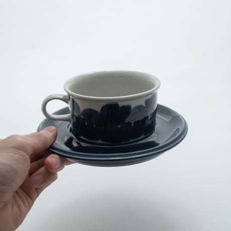 Arabia｜Anemone｜cup φ10cm｜blue