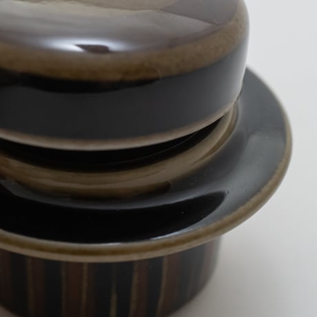 Arabia｜Kosmos｜egg/candle holder｜蓋付き