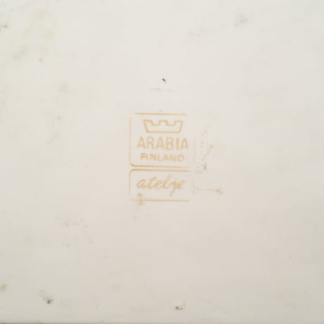 Arabia｜Helja｜wall plate｜bouquet