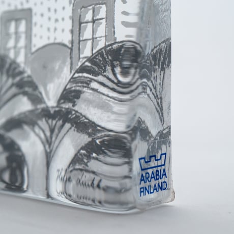 Arabia｜Helja｜glass card｜Lumikukkia｜S