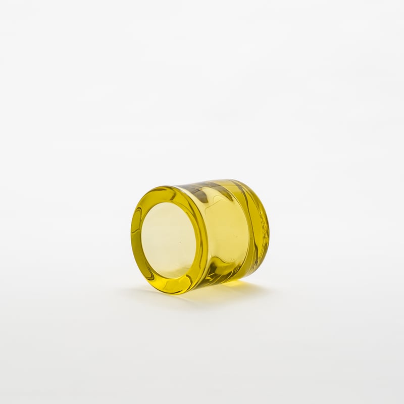 Iittala｜Kivi｜candle holder｜mixed color｜yellow｜4