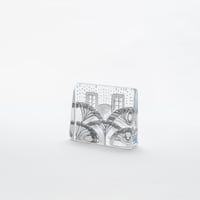 Arabia｜Helja｜glass card｜Lumikukkia｜S