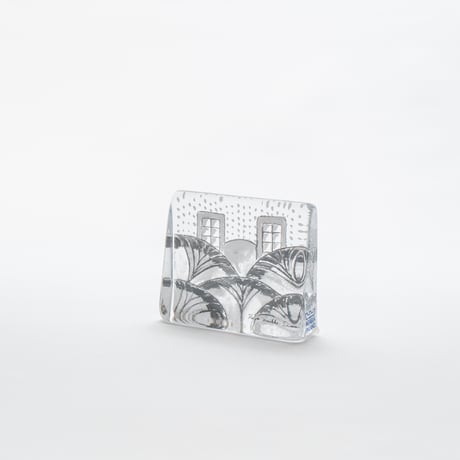Arabia｜Helja｜glass card｜Lumikukkia｜S
