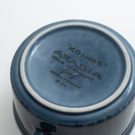 Arabia｜Blue Kosmos｜cup φ10cm (カップのみ)