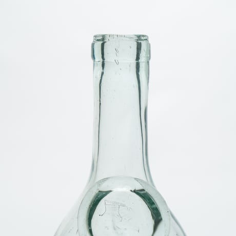 Nuutajarvi｜19th century｜glass bottle H19.5cm