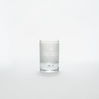 Finlandia｜shot glass φ4.5cm｜frost