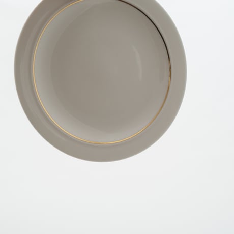 Arabia｜Harlekin｜cup φ9cm + plate φ17cm｜gold