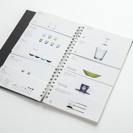 イッタラ社の製品カタログ(2009年)｜Mikä on sinun yhdistelmäsi?