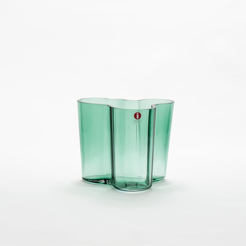 【廃盤色】 Alvar Aalto 花瓶 グリーン 95mm 廃盤色】 Alvar Aalto 花瓶 グリーン 95mm 廃盤色】 Alvar Aalto 花瓶