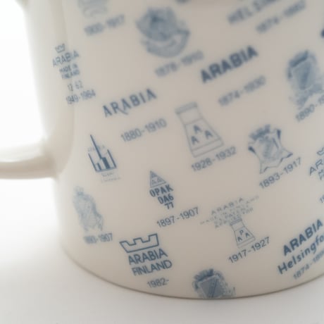 Arabia｜logo mug φ8.3cm
