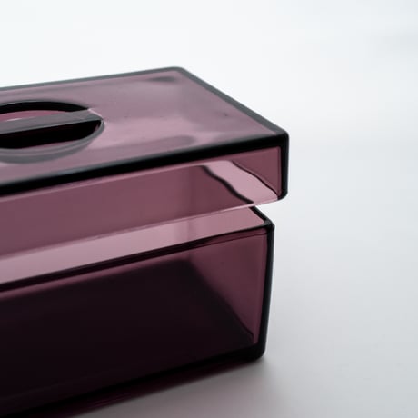 Kumela｜glass butter case