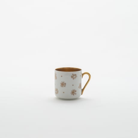 Arabia｜OC model｜flower｜cup φ5.5cm｜金取手