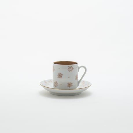 Arabia｜OC model｜flower｜cup φ5.5cm｜白取手