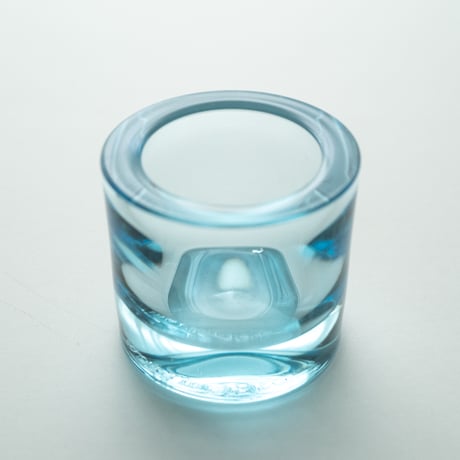 Iittala｜Kivi｜candle holder｜mixed color｜water green / light blue