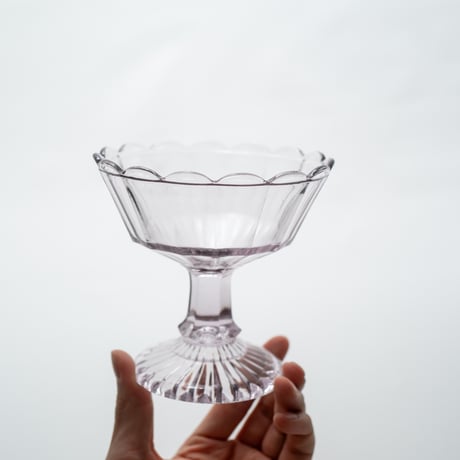 Nuutajarvi｜glass bowl φ12.3cm｜nötsjö stamp