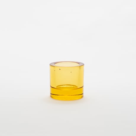 Iittala｜Kivi｜candle holder｜yellow