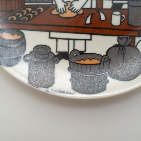 Arabia｜plate φ20cm｜1905-1980 Osuusliike Elanto