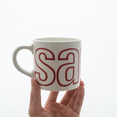 Arabia｜Sauna｜mug φ9.4cm｜red