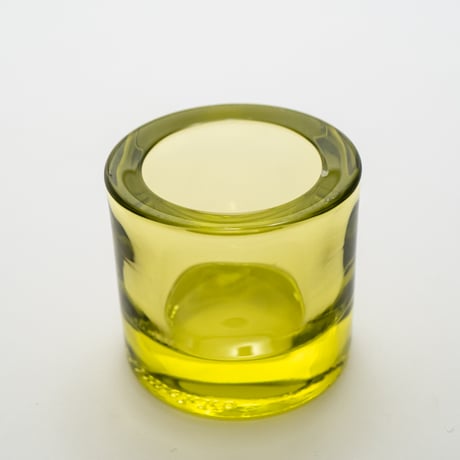 Iittala｜Kivi｜candle holder｜mixed color｜yellow｜2