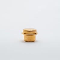 Arabia｜Ruska｜gold｜egg/candle holder｜蓋付き｜1