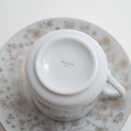 Arabia｜OC model｜flower｜cup φ5.5cm｜白取手