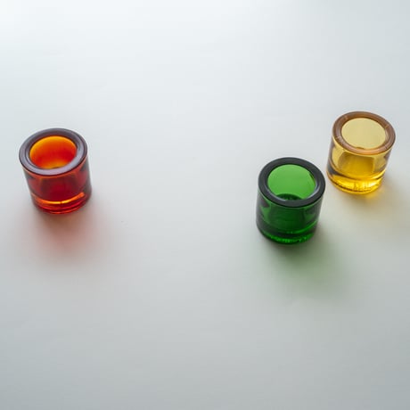 Iittala｜Kivi｜candle holder｜yellow