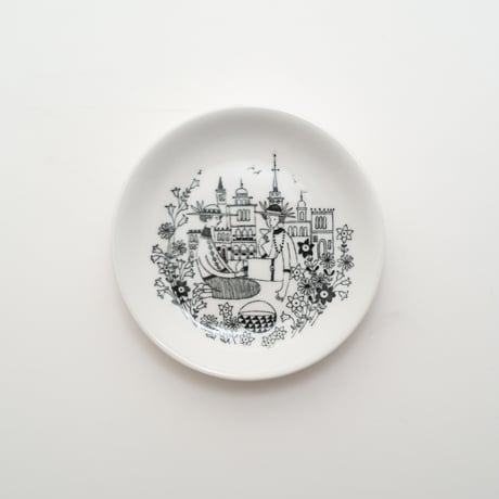 Arabia｜Emilia｜picnic｜plate 9.5cm
