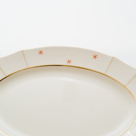 Arabia｜Viktoria｜oval plate 35.5cm