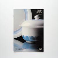 アラビア社の製品カタログ(1982年)｜Arabia Finland 1982