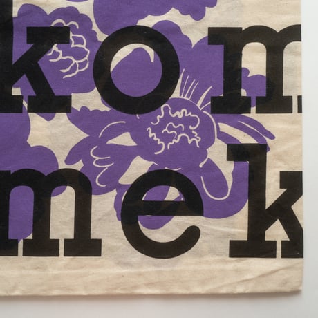 Marimekko｜tote bag｜flower｜purple