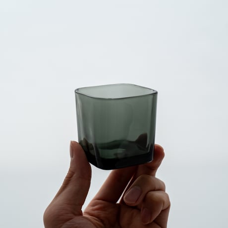 Nuutajarvi｜glass bowl 5.7cm｜grey