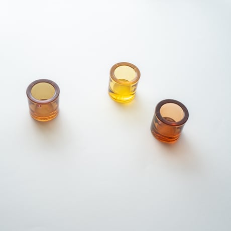Iittala｜Kivi｜candle holder｜rose olive