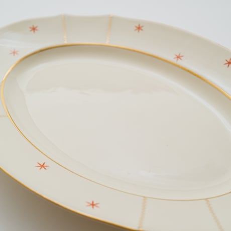 Arabia｜Viktoria｜oval plate 35.5cm