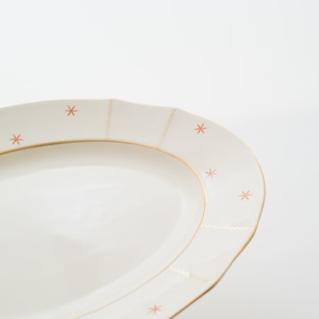 Arabia｜Viktoria｜oval plate 35.5cm