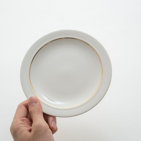 Arabia｜Harlekin｜cup φ9cm + plate φ17cm｜gold