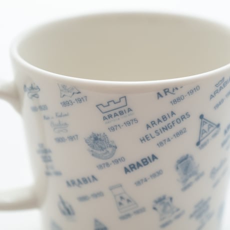 Arabia｜logo mug φ8.3cm