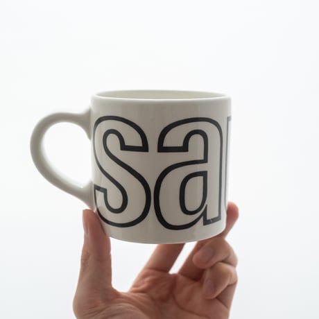Arabia｜Sauna｜mug φ9.4cm｜black