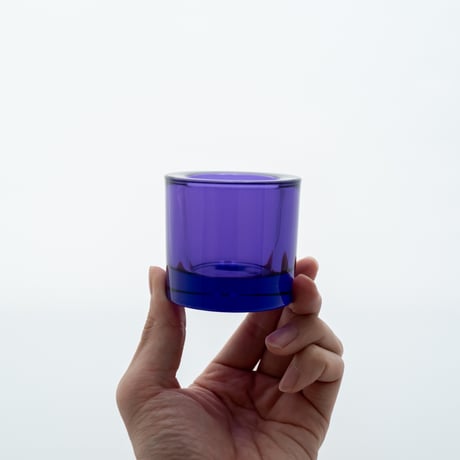 Iittala｜Kivi｜candle holder｜lilac