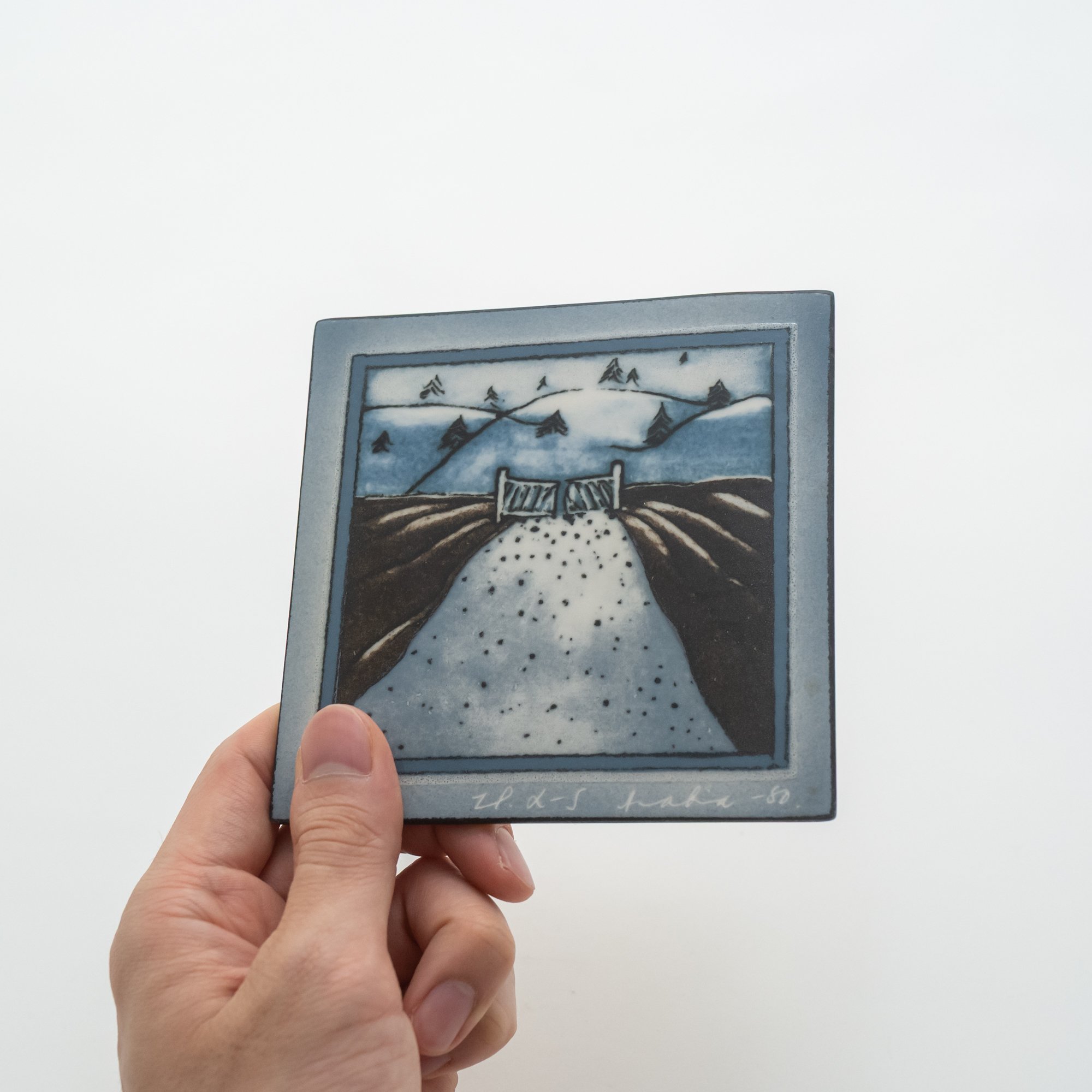 Arabia｜Helja｜wall plate｜gate | lumikka shop
