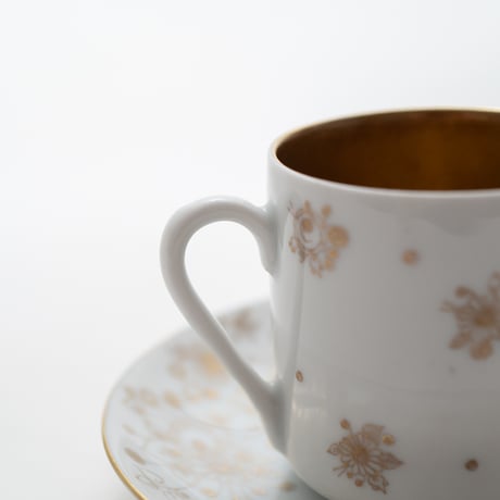 Arabia｜OC model｜flower｜cup φ5.5cm｜白取手