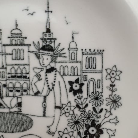 Arabia｜Emilia｜picnic｜plate 9.5cm