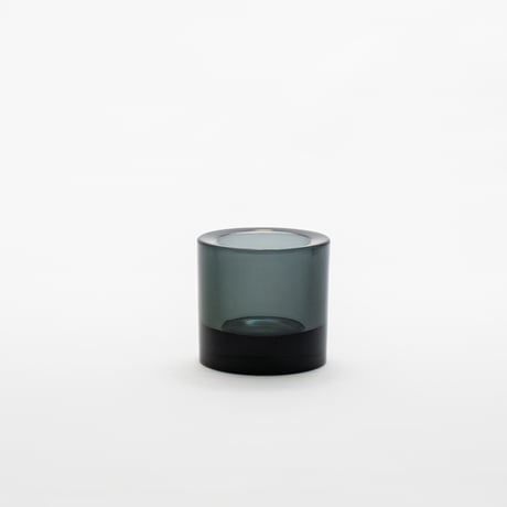 Iittala｜Kivi｜candle holder｜mixed color｜grey / black